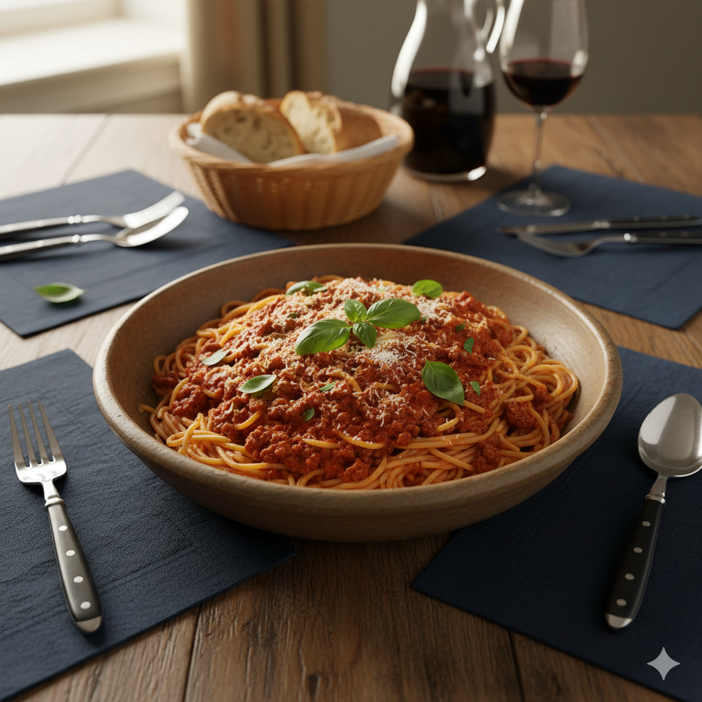 Macarrão à Bolonhesa